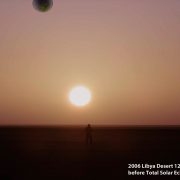 2006 Libya 032606 Pre-eclipse sunrise w moon-2